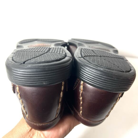 Sperry Men 10.5M Brown Leather Classic Comfort Casual Slip On Tassel Fringe Shoe - Picture 8 of 11